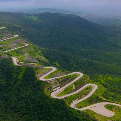 Salalah - Zig Zag road